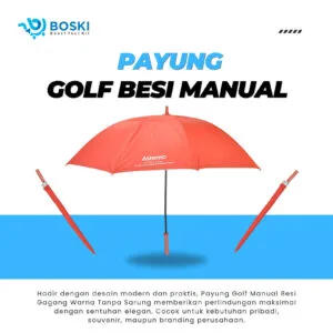 Payung Golf Besi Manual