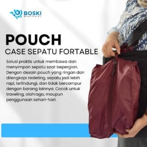 Pouch Case Sepatu Fortable