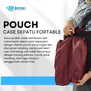 Pouch Case Sepatu Fortable